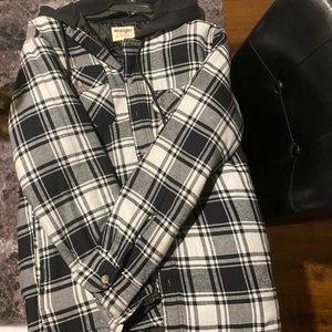 Sz S Authentic wrangler shirt hoodie